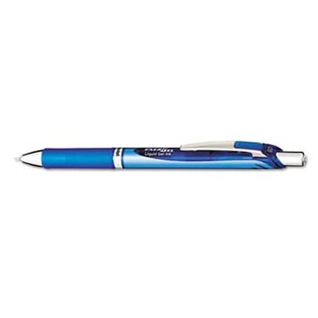 Pentel Pentel BLN75-C EnerGel RTX Roller Ball Retractable Gel Pen  Blue Ink  Fine BLN75-C